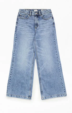 Relaxed Flare Jeans Medium Indigo image number 2