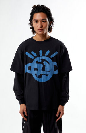 Planet Double Layered Long Sleeve T-Shirt image number 1