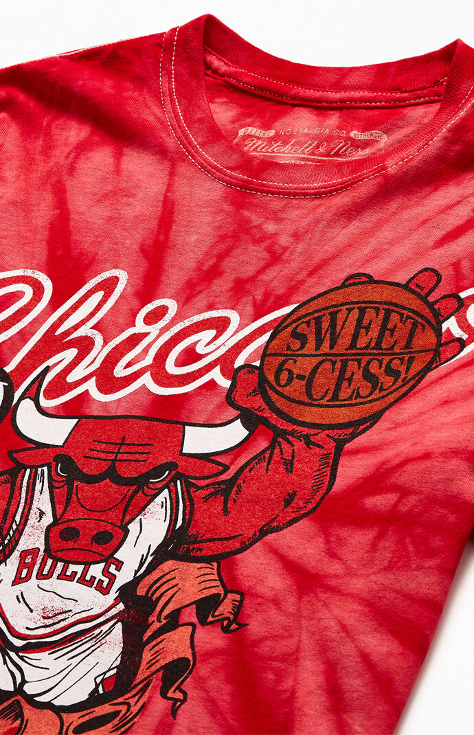 Tie Dyed Chicago Bulls Finals T Shirt