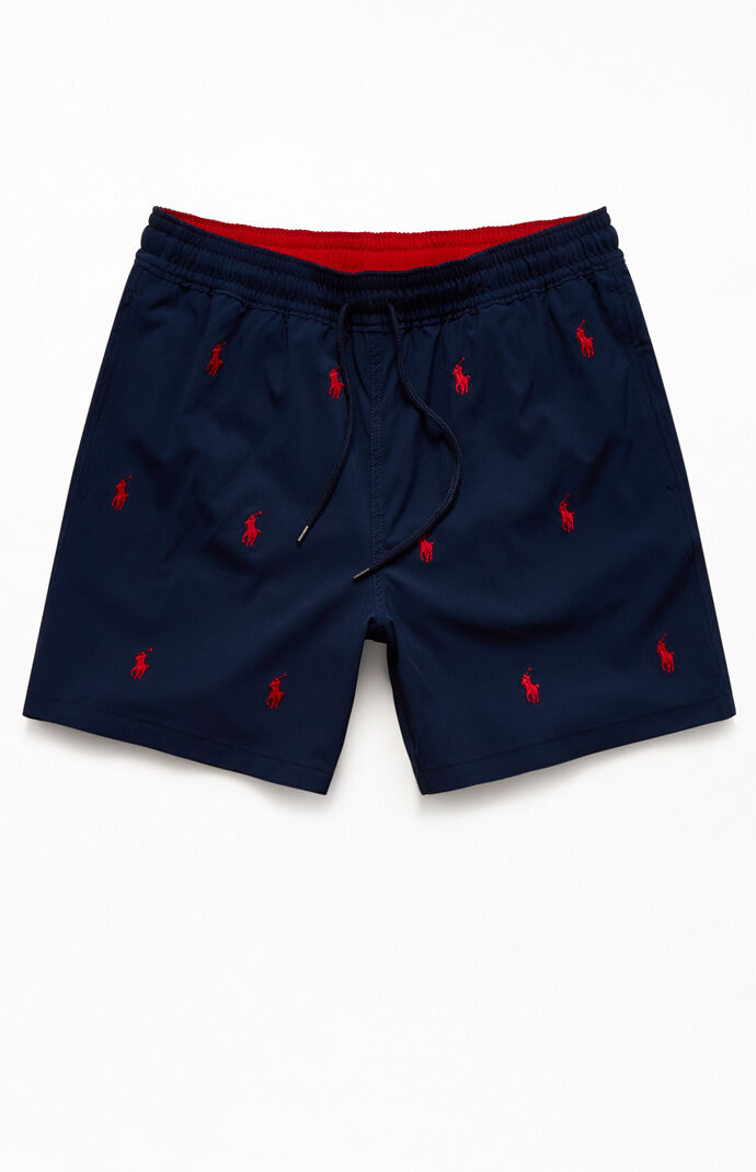 Printed 16" Swim Trunks