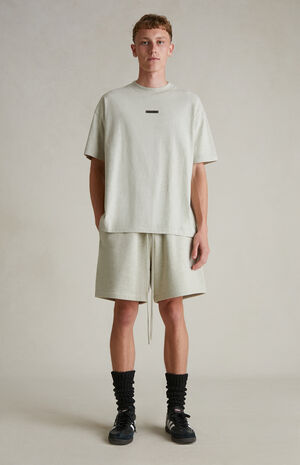 Heather Stone Soccer Fleece Sweat Shorts image number 2