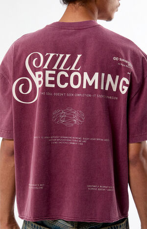 Still Becoming Cropped Boxy T-Shirt image number 2