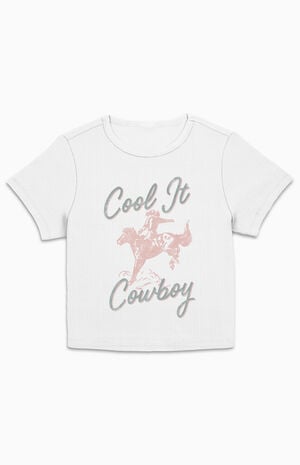 Cool It Cowboy Cropped T-Shirt image number 1