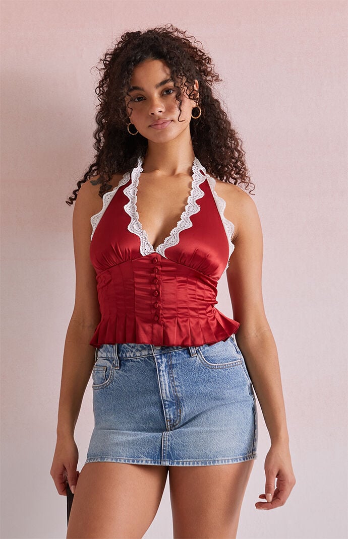 トップス Bibiy BEVERLY RIBBON TOP TOPS｜Bibiy.