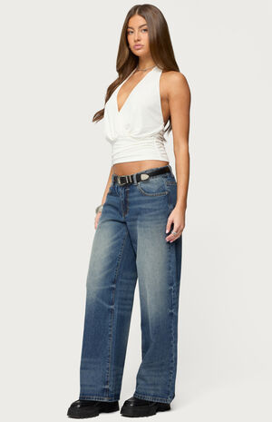 Niya V Neck Halter Top image number 4