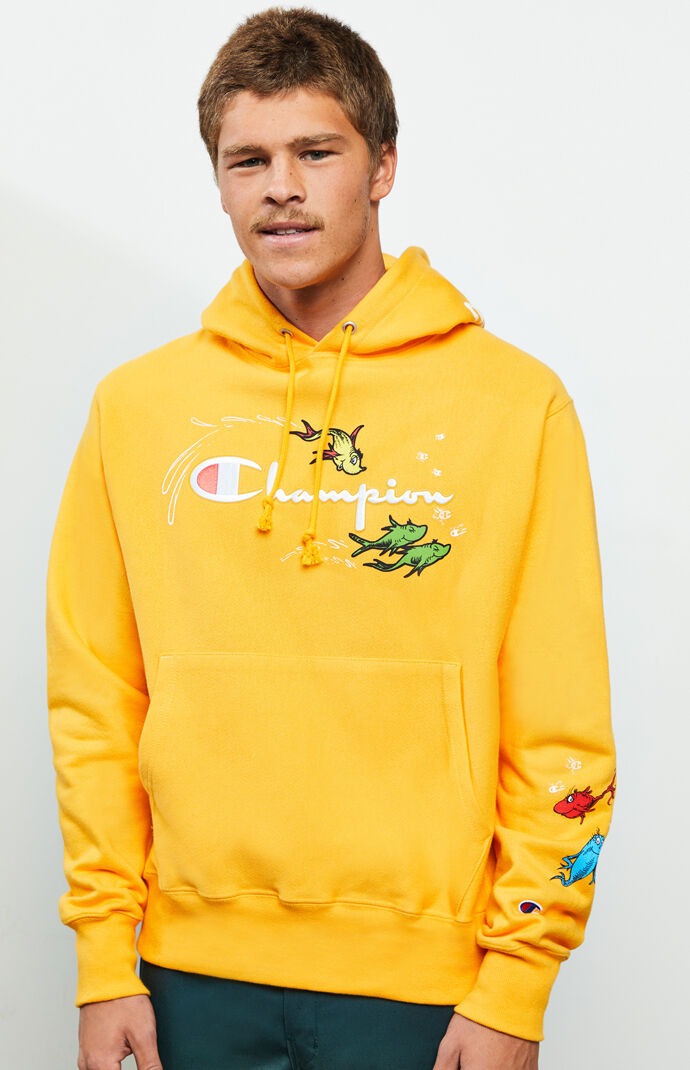 red champion hoodie pacsun