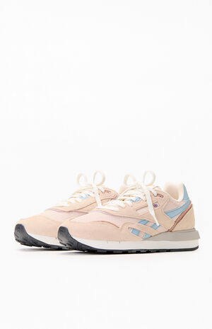 Women's Cream Nylon 89 Sneakers image number 2