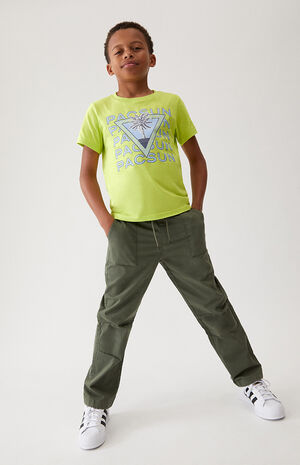 Elastic Waist Cargo Pants image number 2