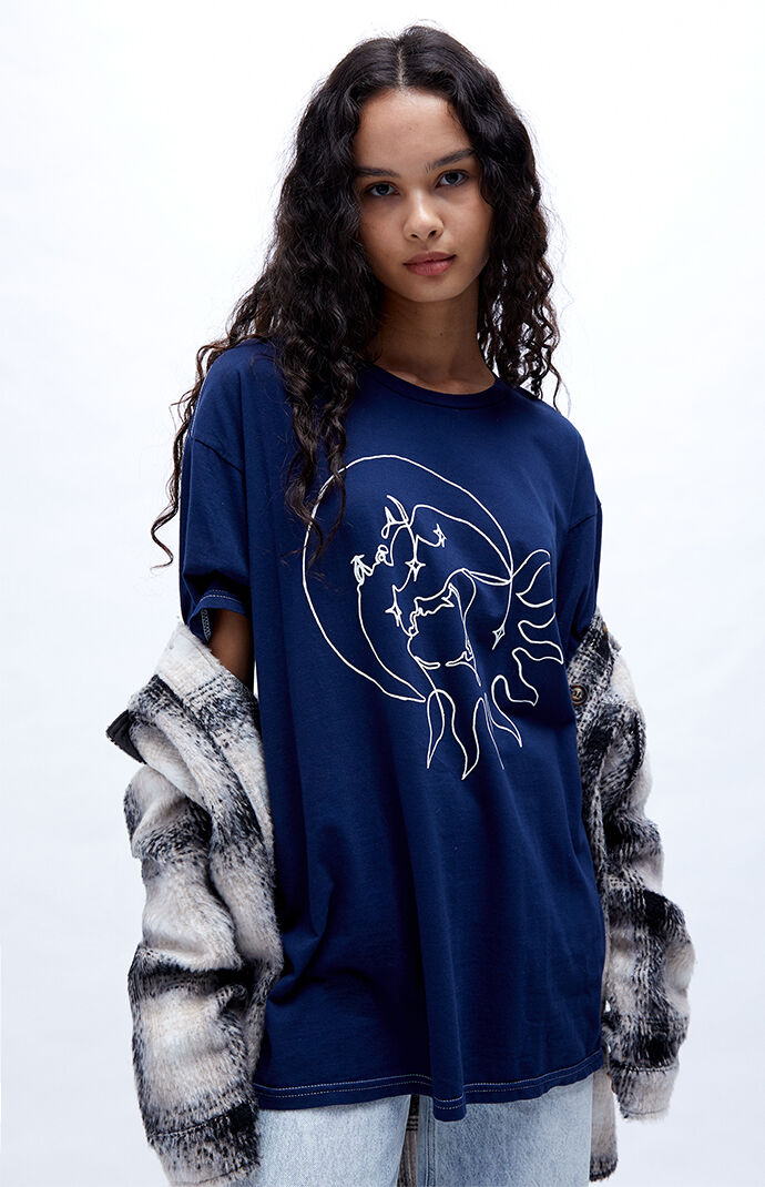 Pacsun sun cheap and moon shirt