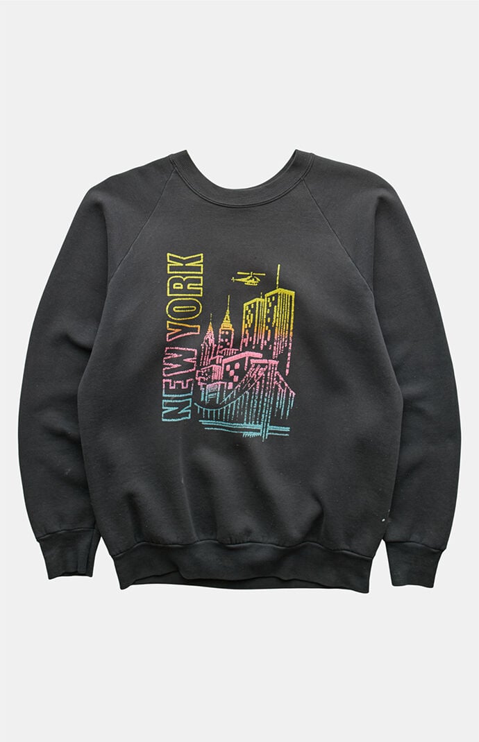 PS VINTAGE 90s New York Crew Neck Sweatshirt