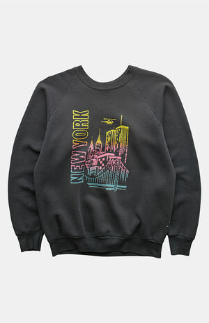 90s New York Crew Neck Sweatshirt image number 1