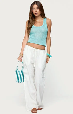 Eleora Sequin Knit Tank Top image number 5