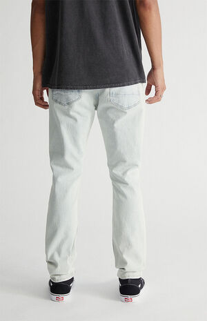 Light Destroyed Slim Taper Jeans image number 4