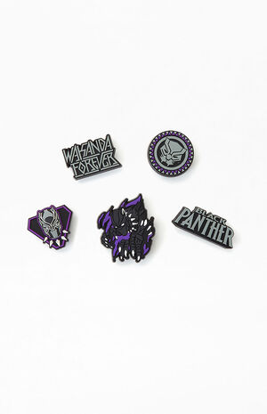 5-Pack Wakanda Forever Shoe Charms image number 1