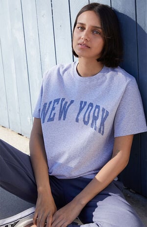 Gray New York T-Shirt