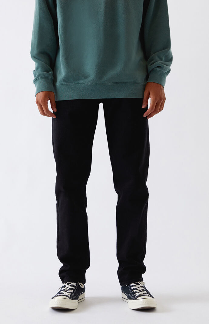 Black Straight Leg Jeans