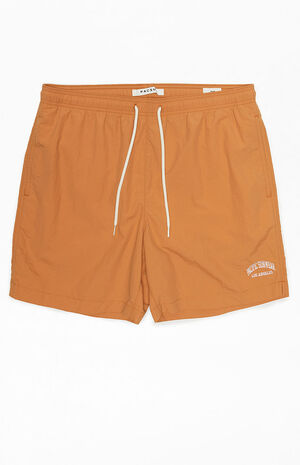 Solid Collegiate 6.5" Swim Trunks image number 1