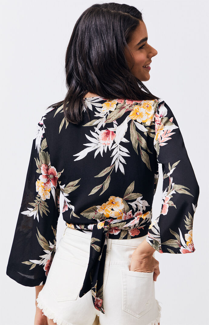 Volcom Wrap Skillz Long Sleeve Top Pacsun