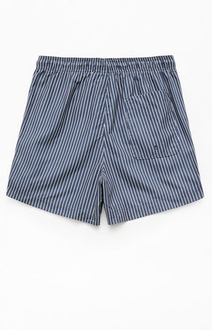 Bailey Black Pinstripe 4.5" Swim Trunks Bailey Black Pinstripe 4.5" Swim Trunks image number 2