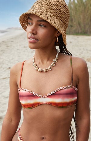Multi Melea Braided Bralette Bikini Top image number 2