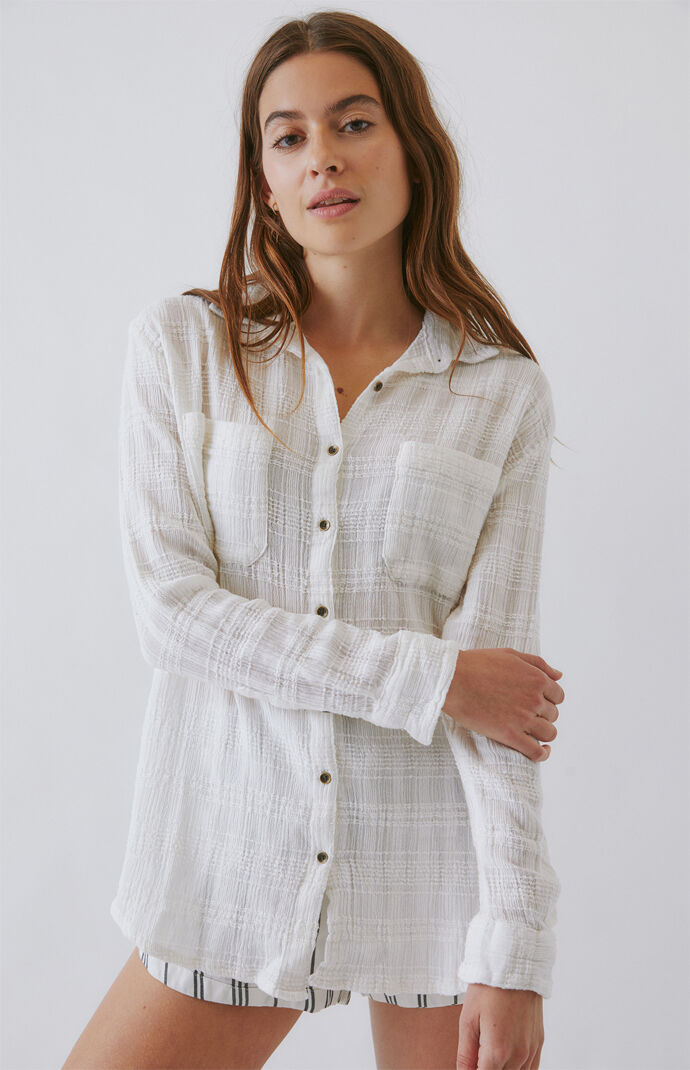Easy Movin' Long Sleeve Button Up Shirt
