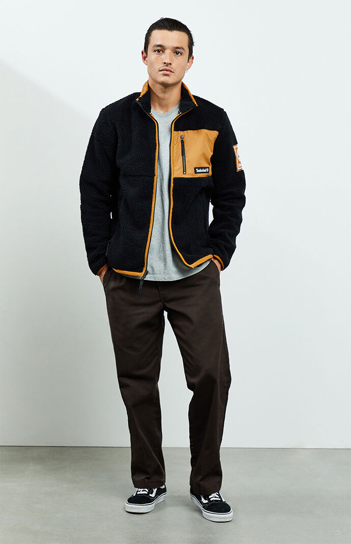 Outdoor Sherpa Fleece Zip-Up