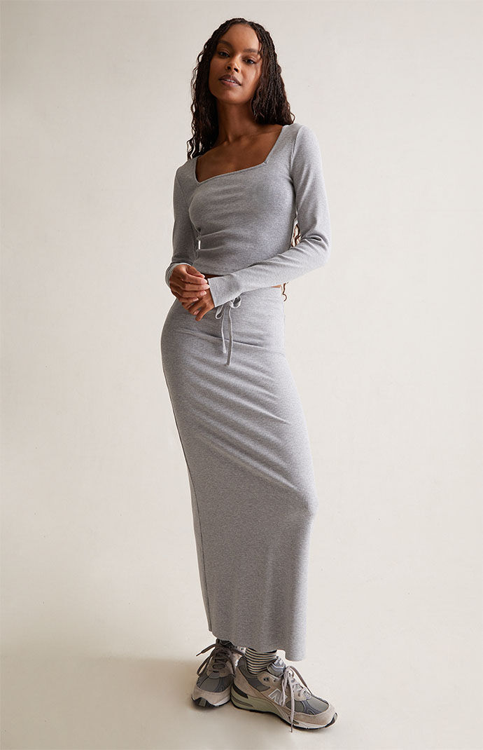 Est. PAC 1980 Square Neck Long Sleeve Top | PacSun