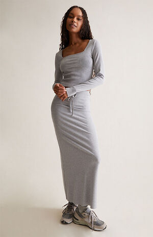 Square Neck Long Sleeve Top image number 3