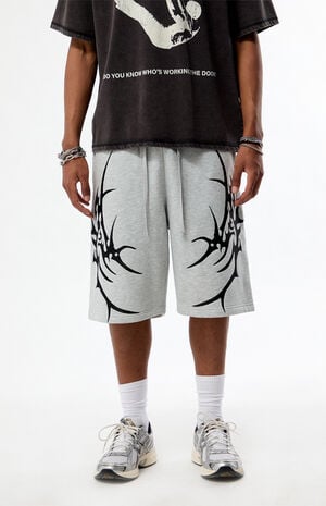 Warping In Time Fleece Sweat Shorts image number 2