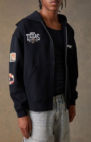 x Pacsun United States Grand Prix 2025 Austin Texas Zip Up Hoodie image number 3