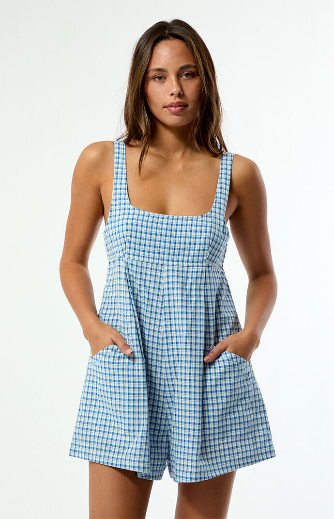 Rhythm Lola Gingham Romper