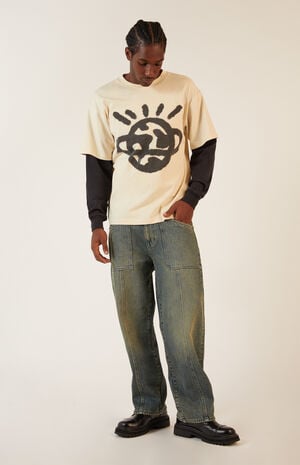 Planet Layered Long Sleeve T-Shirt image number 4