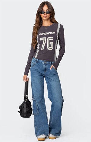 Lunar Low Rise Cargo Jeans