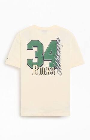 NBA All-Star Game Giannis Antetokounmpo 34 Bucks T-Shirt image number 1
