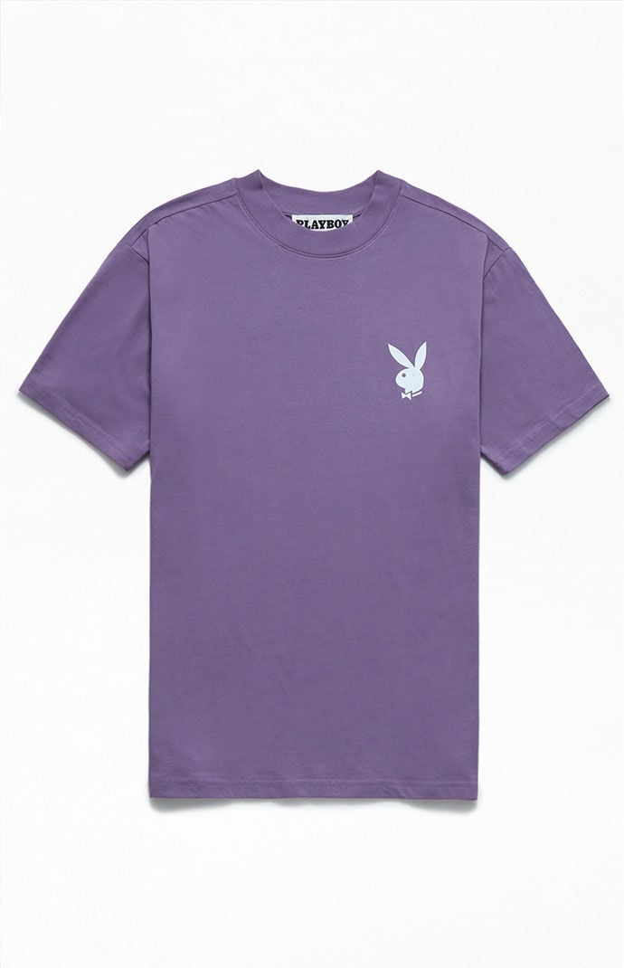 Purple playboy shirt cheap