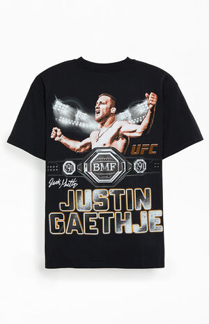UFC BMF Justin Gaethje Oversized T-Shirt image number 1