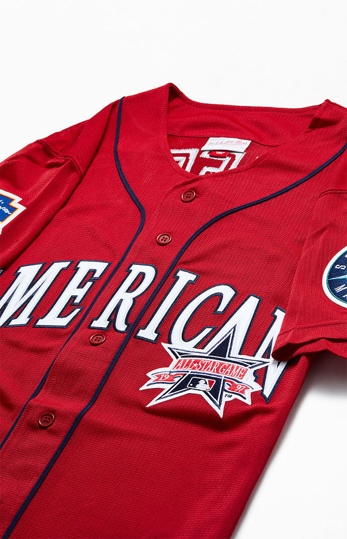 Mitchell Ness Ken Griffey 24 American All Star Game Jersey PacSun
