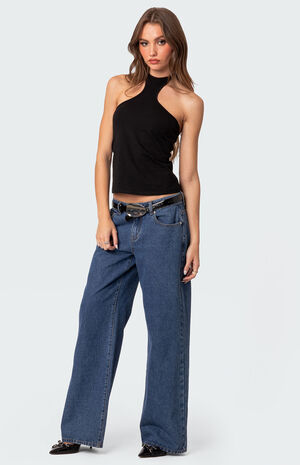 Wylder Tie Back Halter Top image number 3