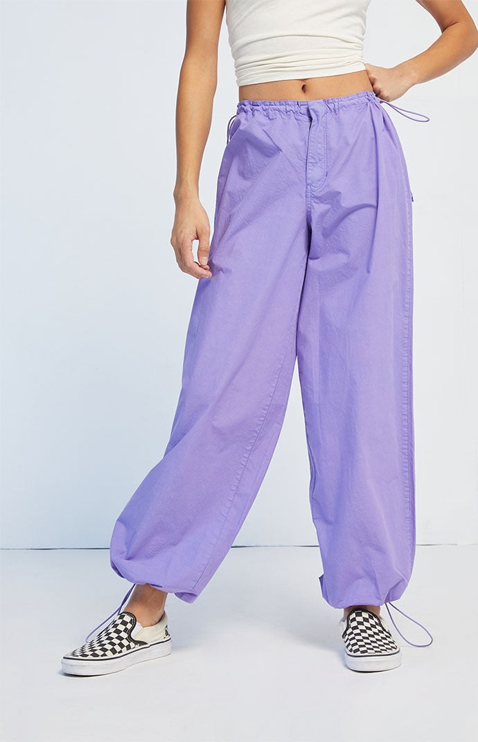 Purple parachute best sale pants