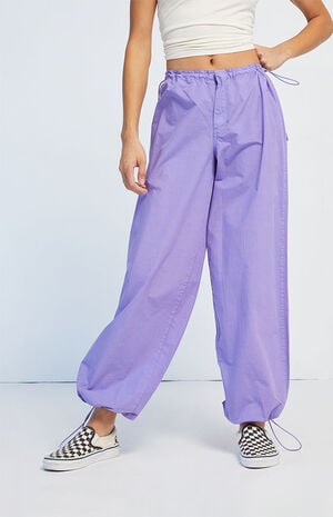 PacSun Purple Parachute Pants | PacSun