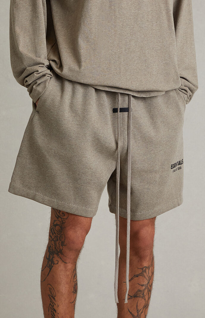 Fear of God ESSENTIALS Homestead Heather Classic Sweat Shorts | Pacsun