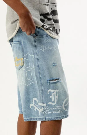 Concrete Archive Baggy Jorts image number 4