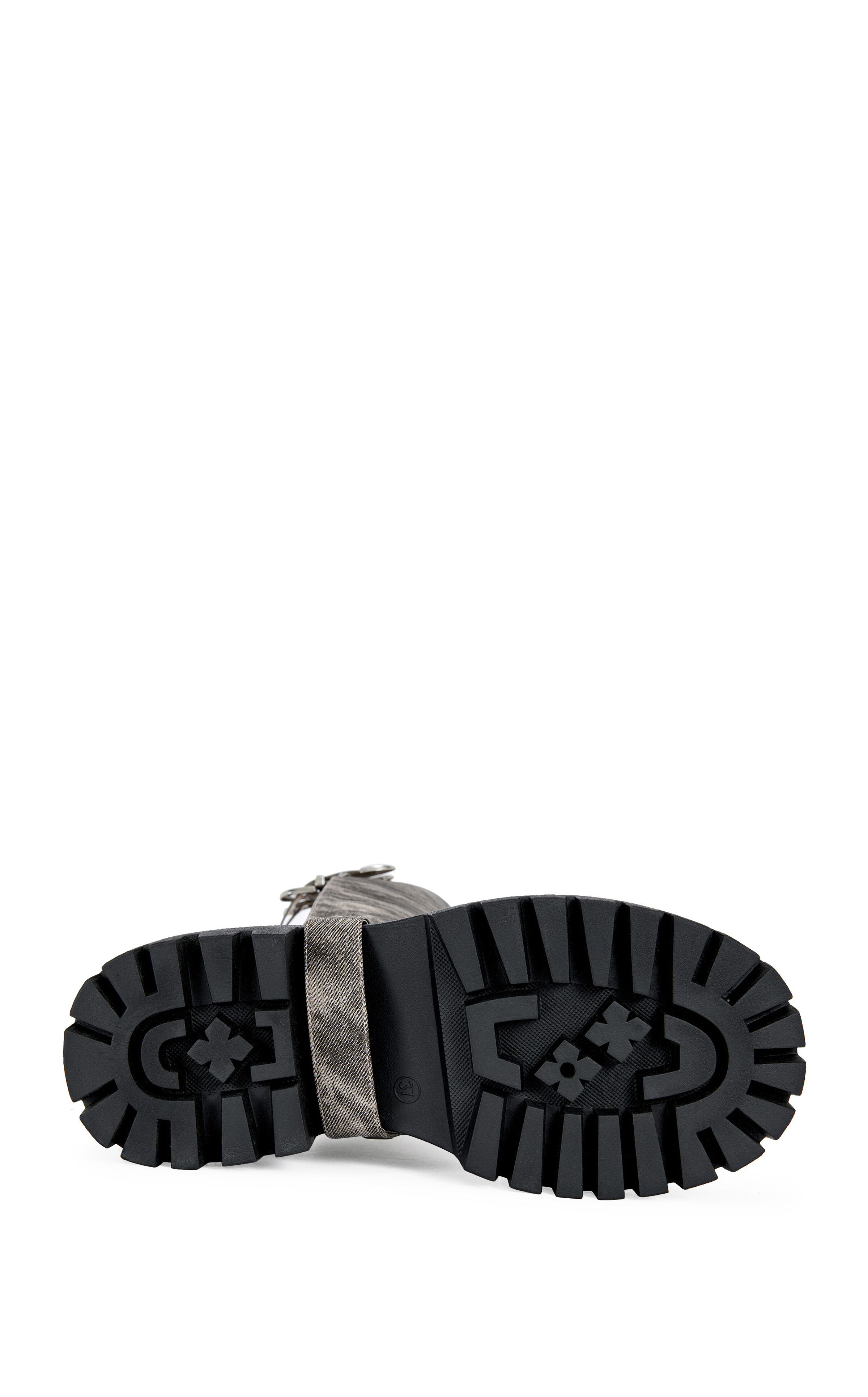 AZALEA WANG Women's Rampage Brown Distressed Combat Boots