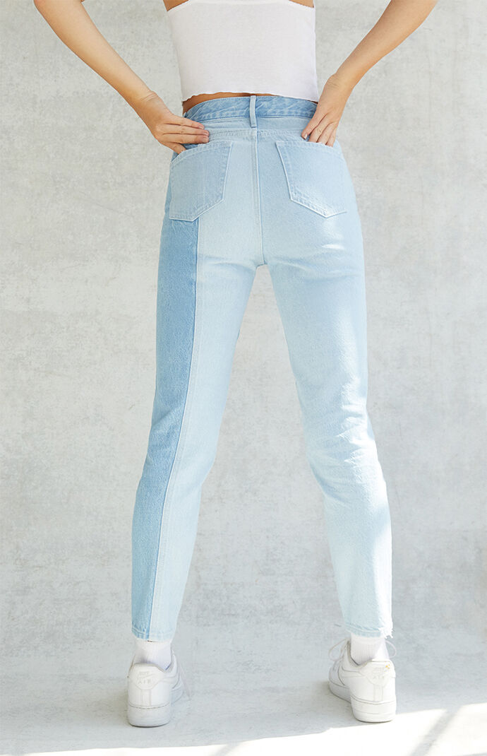 PacSun Eco Light Blue Patchwork Ultra 