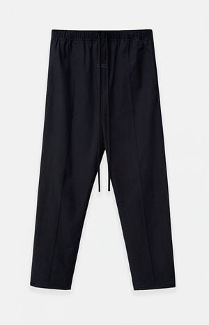 Jet Black Oxford Relaxed Pants image number 1