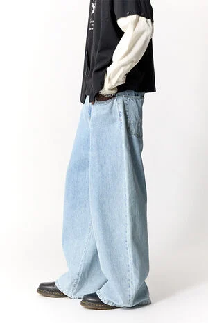 Ryder Ultra Baggy Jeans Light Blue image number 3
