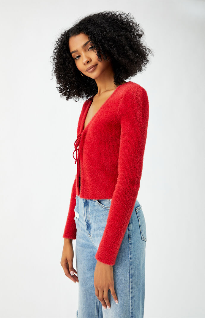 Tie Front Cardigan