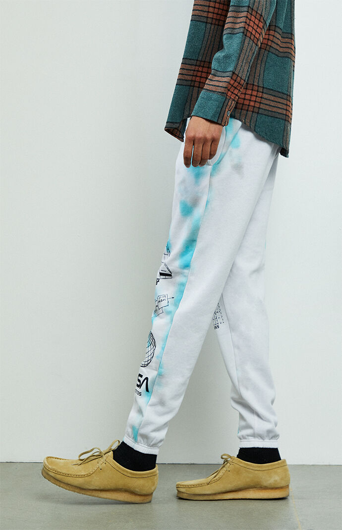 Tie-Dyed NASA Sweatpants