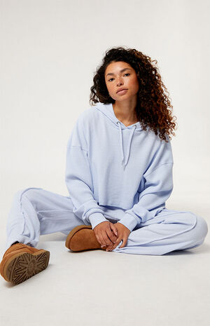 x Chloe Kim Off Duty Cropped Hoodie image number 1
