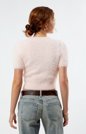 Millie Fluffy Knit T-Shirt Millie Fluffy Knit T-Shirt image number 3